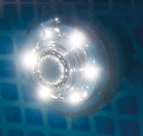 LED osvětlení pro bazény INTEX s tryskou 32mm