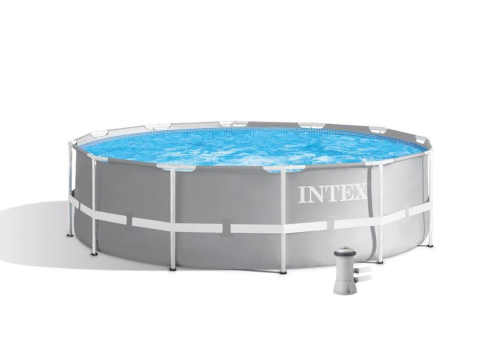Moderní kruhový bazén Intex s kartušovou filtrací