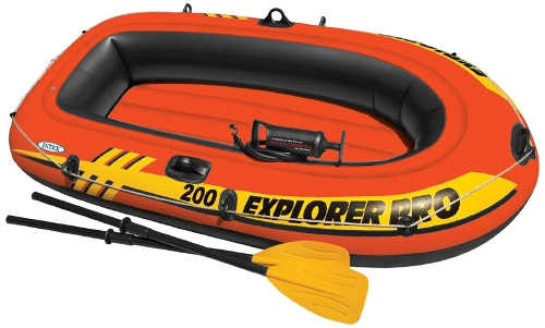 Nafukovací člun INTEX Explorer Pro 200 s nosností 120 kg