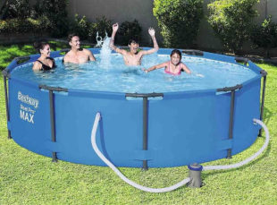 Levný zahradní bazén průměr 3 metry včetně filtrace