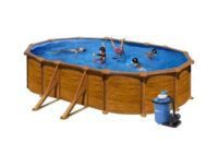 Moderní nadzemní bazén s pískovou filtrací
