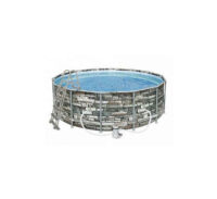 Nadzemní bazén s pevnou konstrukcí