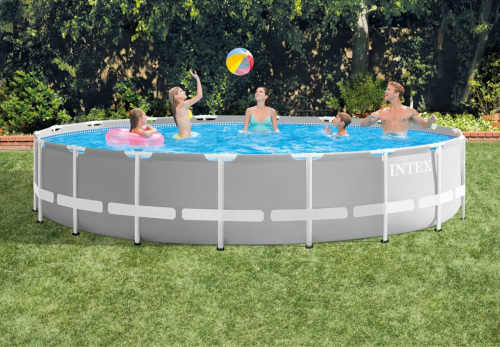 kruhový rodinný bazén Intex