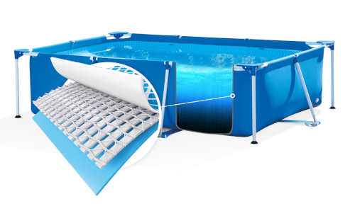 obdélníkový bazén z kvalitního materiálu