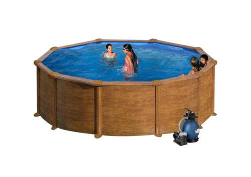 Celoroční nadzemní bazén s filtrací