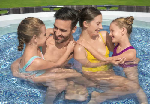 Levný zahradní bazén v kterém si užije celá rodina