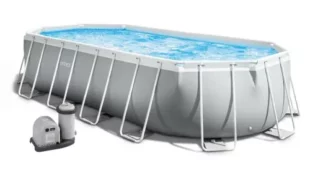 Velký ovalný nadzemní bazén Florida Premium 5,03x2,74x1,22 m s kartušovou filtrací
